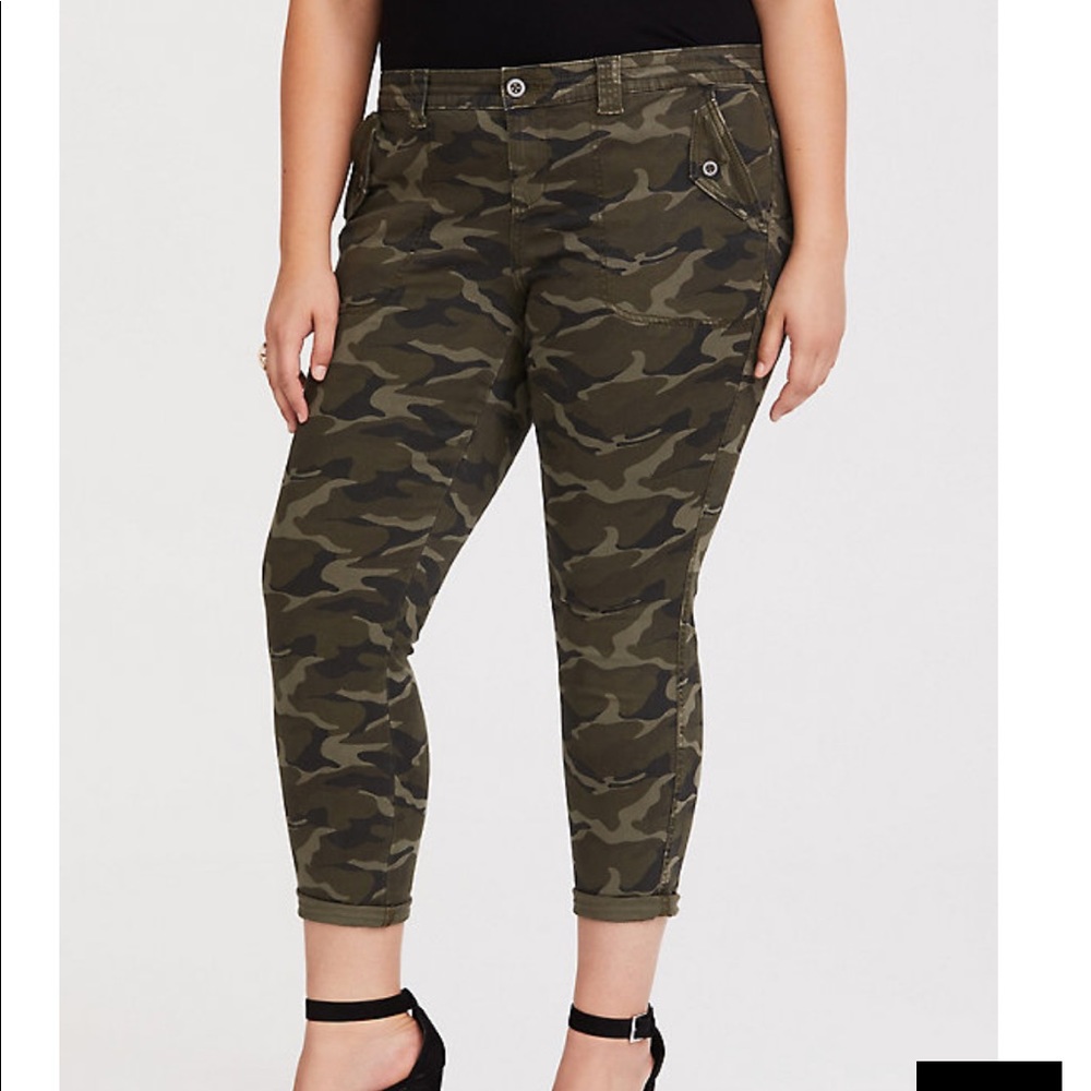 Torrid Camo military pants
